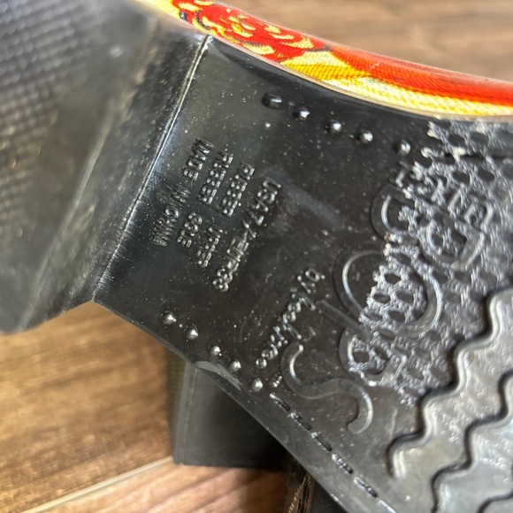 BOPS by Beehive CowGirl Up Western Heeled Rain Boots Women’s Size 7 - Picture 10 of 13